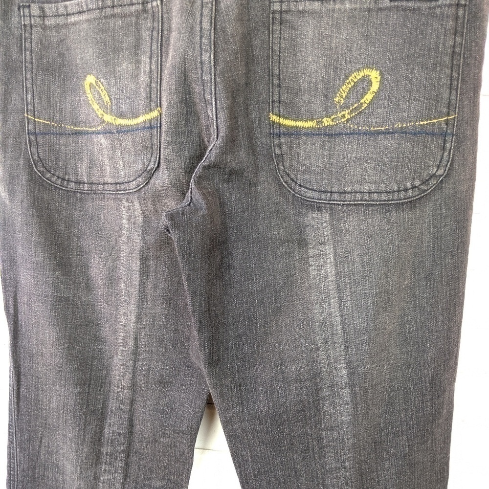 Seven7 Charcoal Black Flared Jeans Sz 27‎ womens - Picture 5 of 7